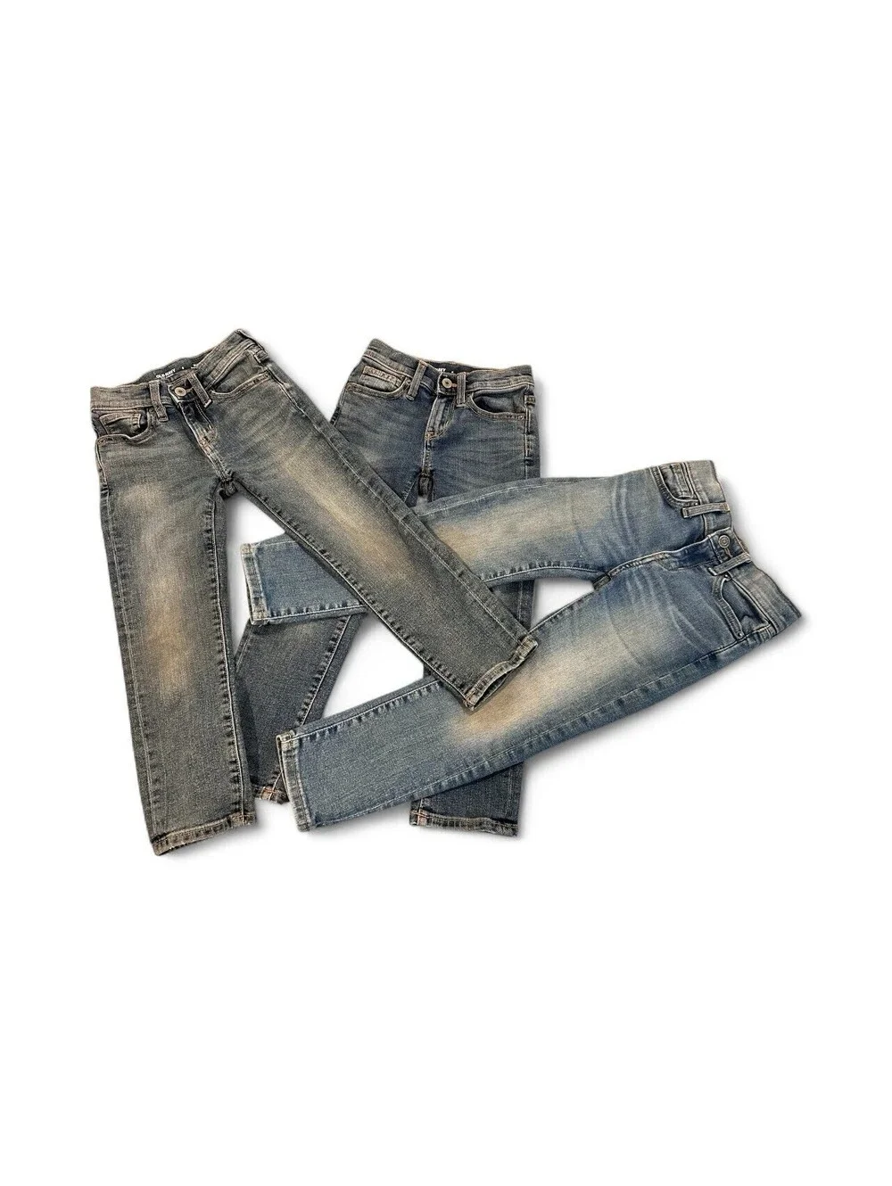 Old Navy Jeans Boys Size 5 Slim Jeans Lot of 3 Identical Pairs. Preloved